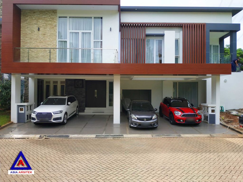 Realisasi Desain Rumah Modern Mewah Di Tangerang Kunjungan Maret 2019