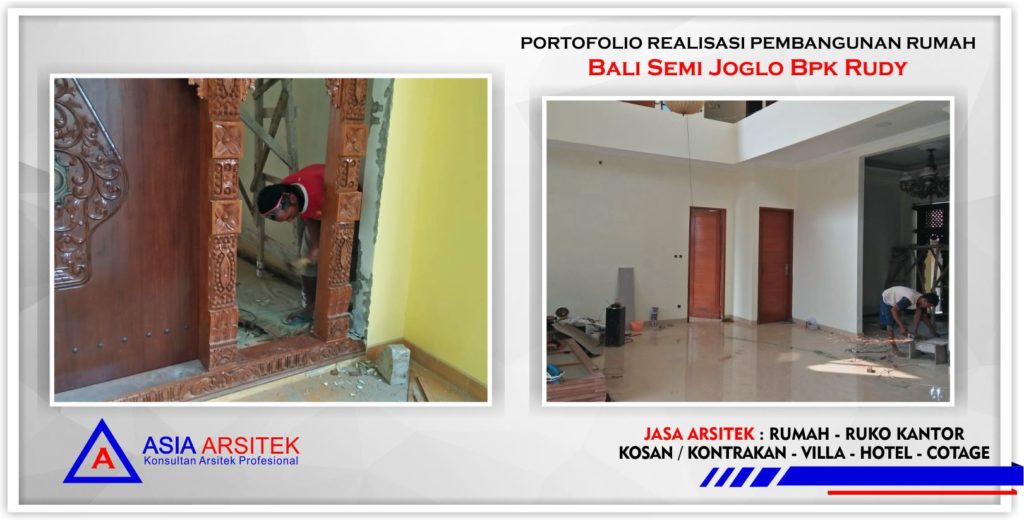 Realisasi Kunjungan Rumah Bali Semi Joglo Bpk Rudy Di Tangerang-Jakarta-Bogor-Bekasi-Bandung-Jasa Konsultan Desain Arsitek Profesional-Desain Rumah Mewah - Arsitek Gambar Desain Rumah Klasik 2