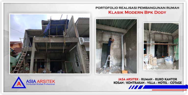 Realisasi Kunjungan Rumah Classic Klasik Bpk Dody Tangerang-Jakarta-Bogor-Bekasi-Bandung-Jasa Konsultan Desain Arsitek Profesional - Desain Rumah Mewah - Arsitek Gambar Desain Rumah Klasik 3