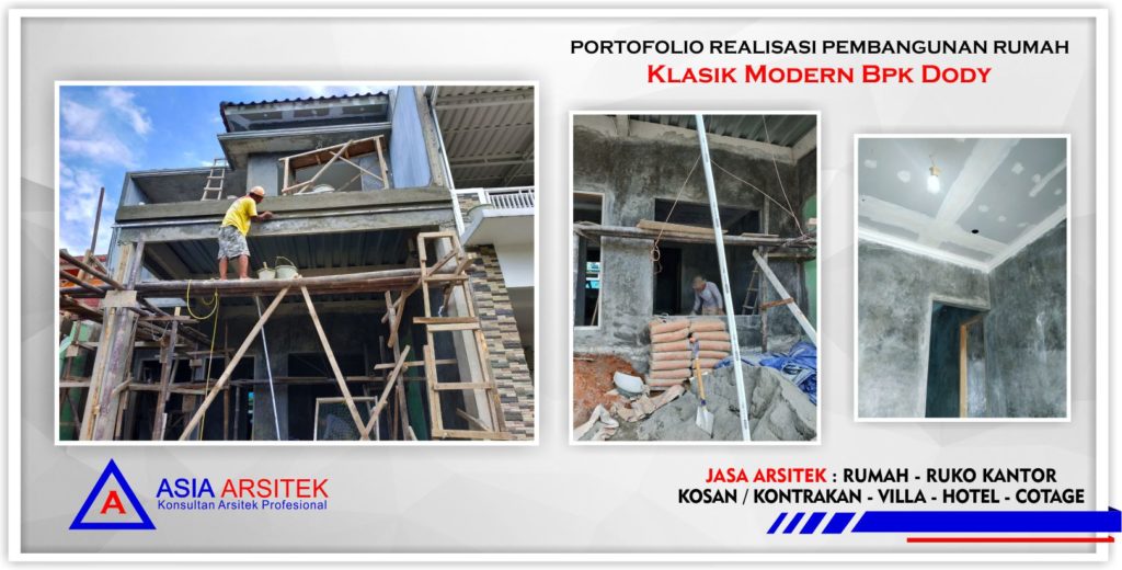 Realisasi Kunjungan Rumah Classic Klasik Bpk Dody Tangerang-Jakarta-Bogor-Bekasi-Bandung-Jasa Konsultan Desain Arsitek Profesional - Desain Rumah Mewah - Arsitek Gambar Desain Rumah Klasik 4