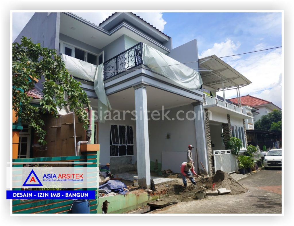 Tampak Carport Rumah Classic Klasik Bpk Dody Tangerang-Jakarta-Bogor-Bekasi-Bandung-Jasa Konsultan Desain Arsitek Profesional - Desain Rumah Mewah - Arsitek Gambar Desain Rumah Klasik 2