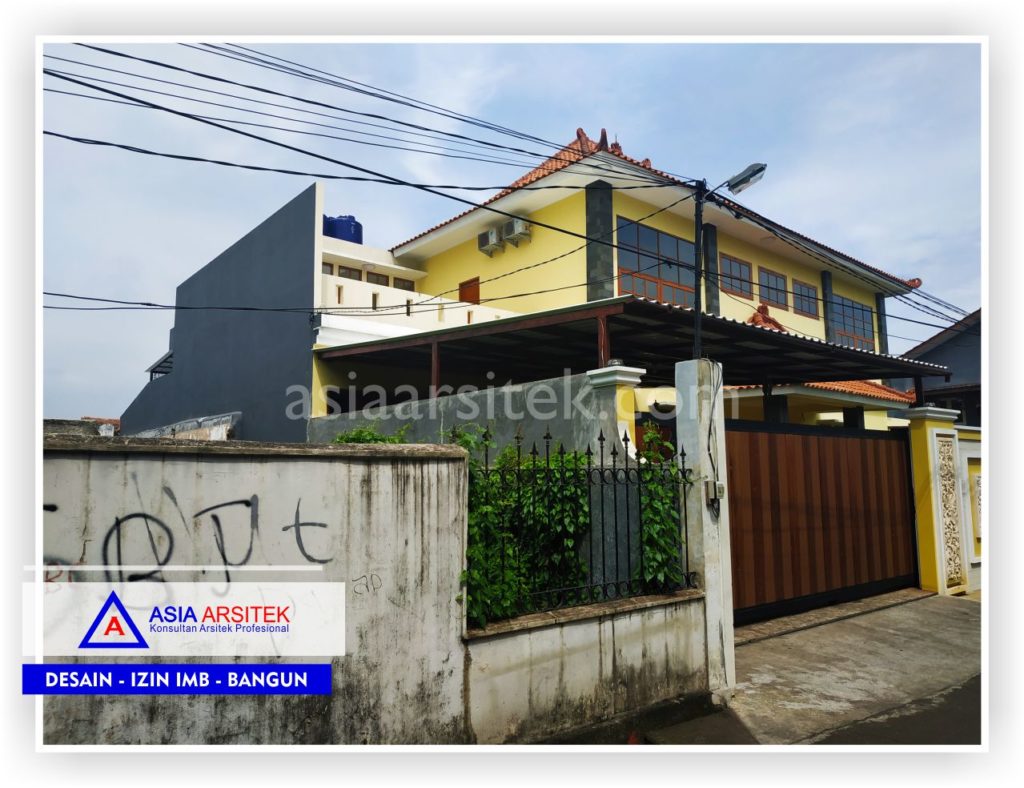 Tampak Depan Rumah Bali Semi Joglo Bpk Rudy Di Tangerang-Jakarta-Bogor-Bekasi-Bandung-Jasa Konsultan Desain Arsitek Profesional - Desain Rumah Mewah-Arsitek Gambar Desain Rumah Klasik Mewah 6
