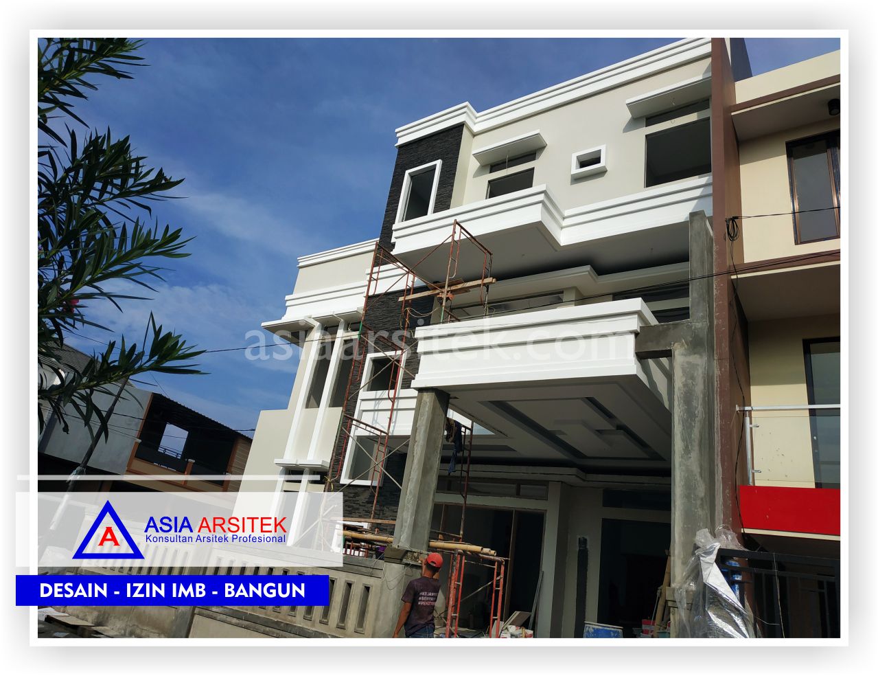Tampak Depan Rumah Bpk Hendra Sun Kho - Arsitek Desain Rumah Minimalis Modern Di Tangerang-Jakarta-Bogor-Bekasi-Bandung-Jasa Konsultan Desain Arsitek Profesional (3)