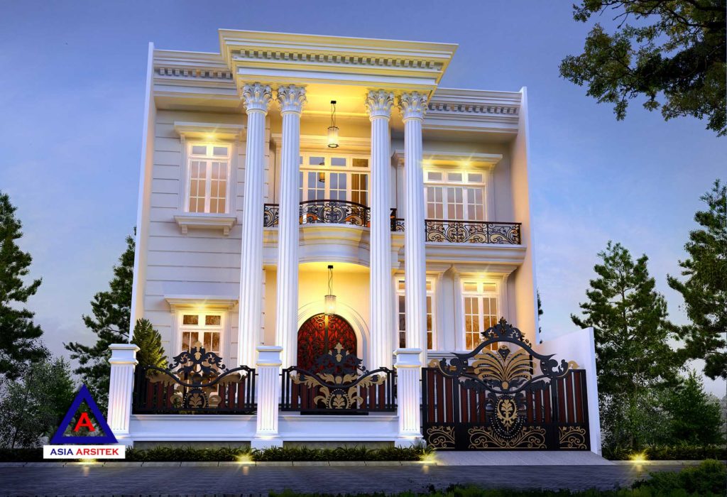 Desain Rumah Classic Klasik Modern Mewah Di Tangerang 15