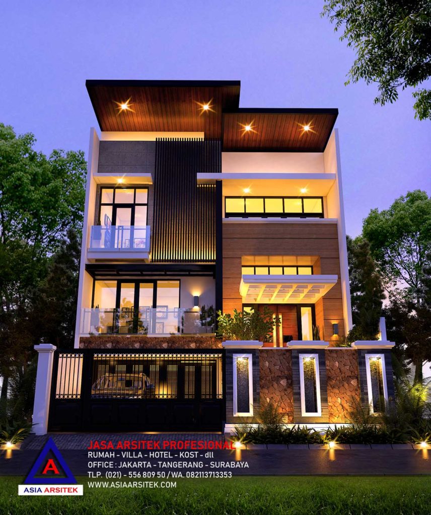 Desain Rumah Minimalis Modern Mewah Di Bekasi 4