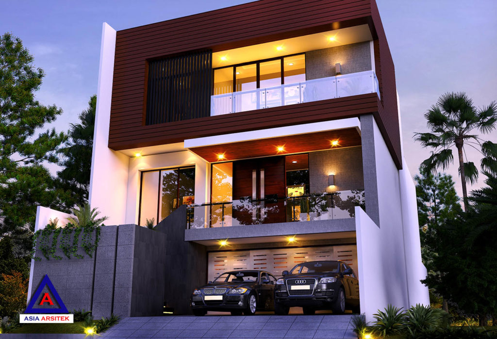 Desain Rumah Tropis Modern Mewah Di Jakarta 6