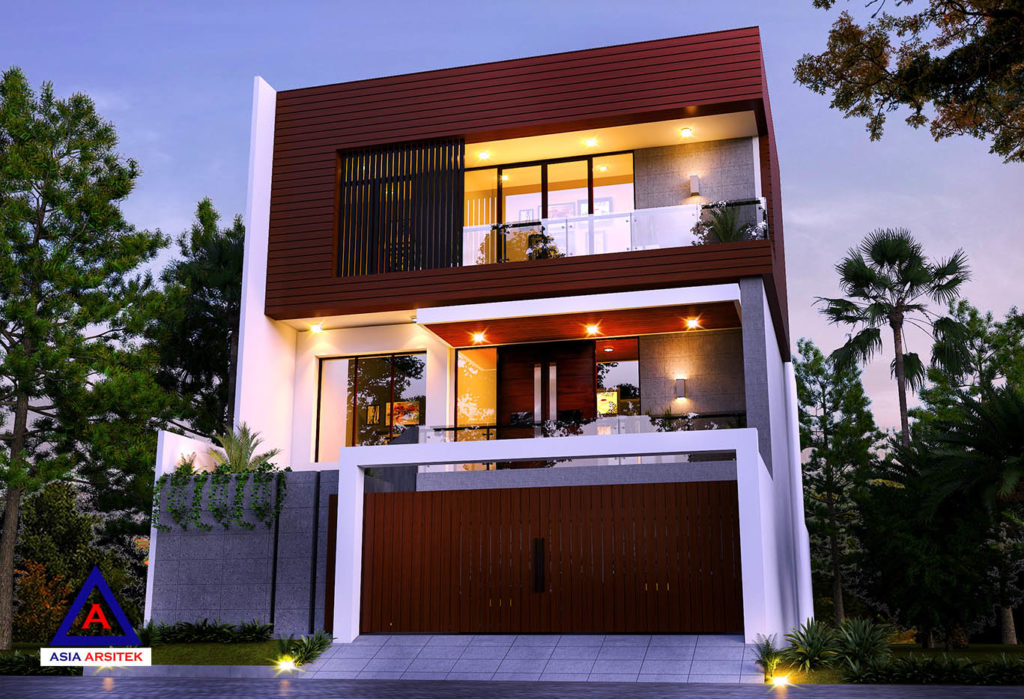 Desain Rumah Tropis Modern Mewah Di Jakarta 6