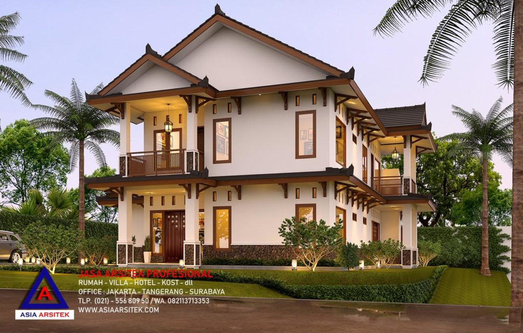 Desain Villa Private House Di Lembang Bandung 11