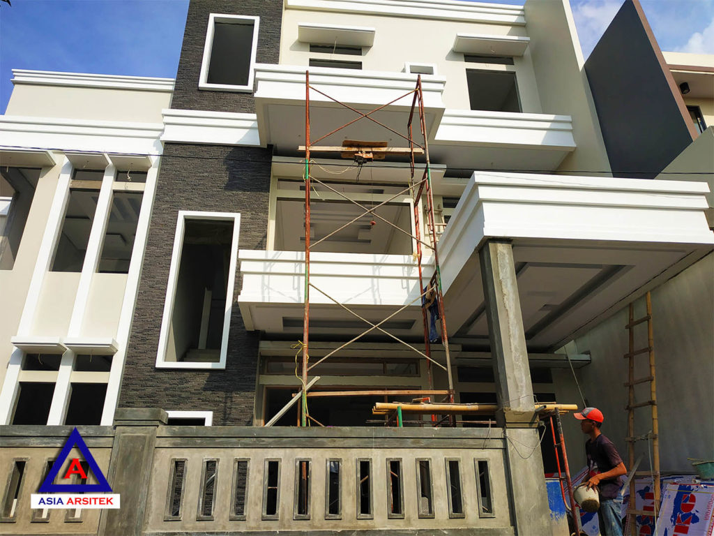Foto Projek Realisasi Desain Rumah Minimalis Modern Di Poris Tangerang