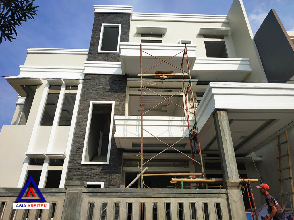 Foto Projek Realisasi Desain Rumah Minimalis Modern Di Poris Tangerang