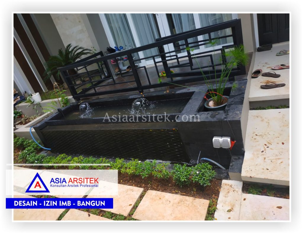 Area Taman Rumah Minimalis Bpk Fanur-Di Jakarta-Tangerang-Bekasi-Bandung-Jasa Konsultan Desain Arsitek Profesional - Desain Rumah Mewah - Arsitek Gambar Desain Rumah Klasik Mewah 1