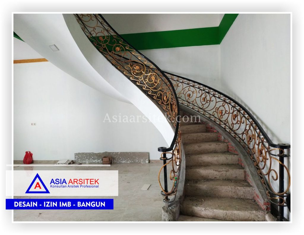 Area Tangga Rumah Bpk Willy - Arsitek Desain Rumah Tropis Modern Di Tangerang-Jakarta-Bogor-Bekasi-Bandung-Jasa Konsultan Desain Arsitek Profesional (1)