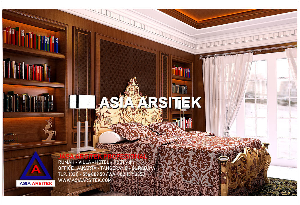 Jasa Arsitek Desain Gambar Interior Rumah Mewah Tropis Tradisional Jawa Di Jakarta