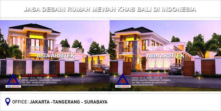 Jasa Arsitek Desain Rumah Mewah Bali Di Indonesia