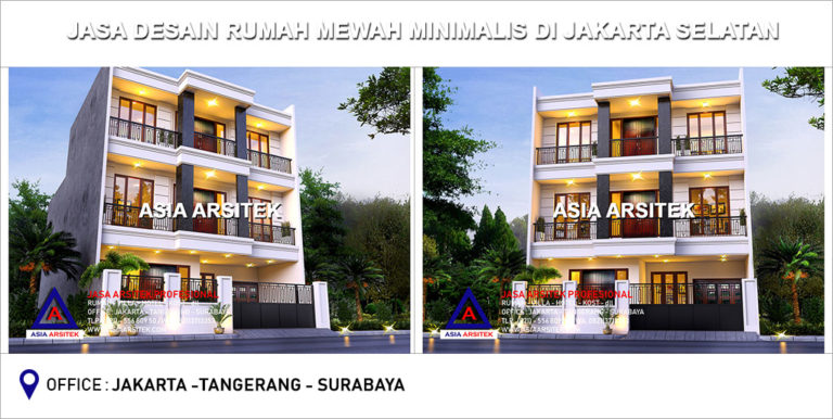 Jasa Arsitek Desain Rumah Mewah Minimalis Di Jakarta Selatan