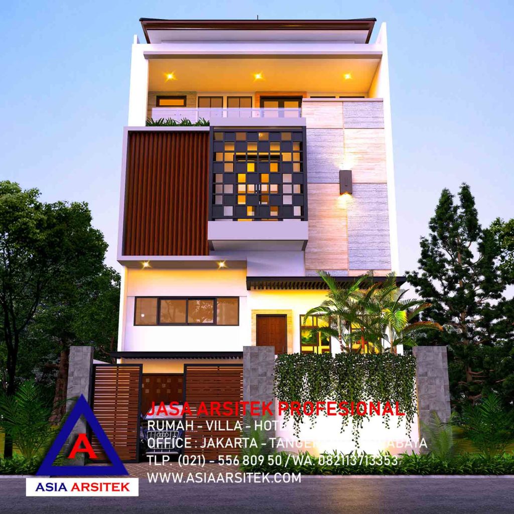 Jasa Arsitek Desain Gambar Rumah Mewah Minimalis Modern Di Jakarta Timur 7