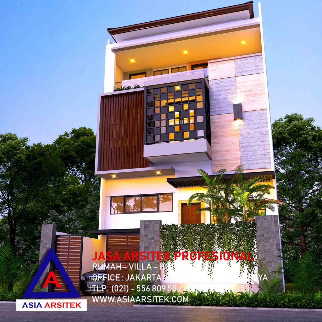 Jasa Arsitek Desain Gambar Rumah Mewah Minimalis Modern Di Jakarta Timur 7