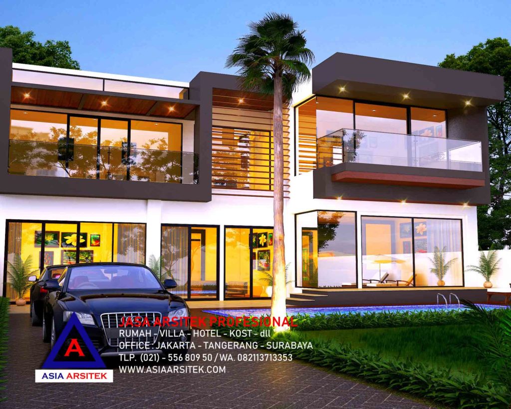 Jasa Arsitek Desain Gambar Rumah Mewah Minimalis Modern Di Semarang 6