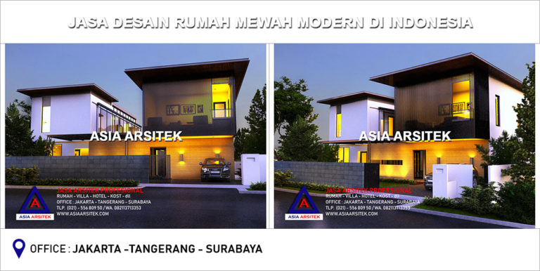 Jasa Arsitek Desain Gambar Rumah Mewah Modern Di Indonesia