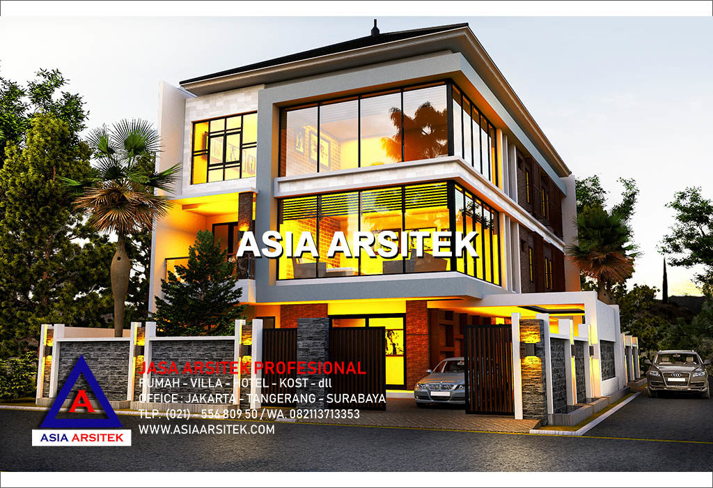 Jasa Arsitek Desain Gambar Rumah Mewah Modern Di Jakarta Selatan