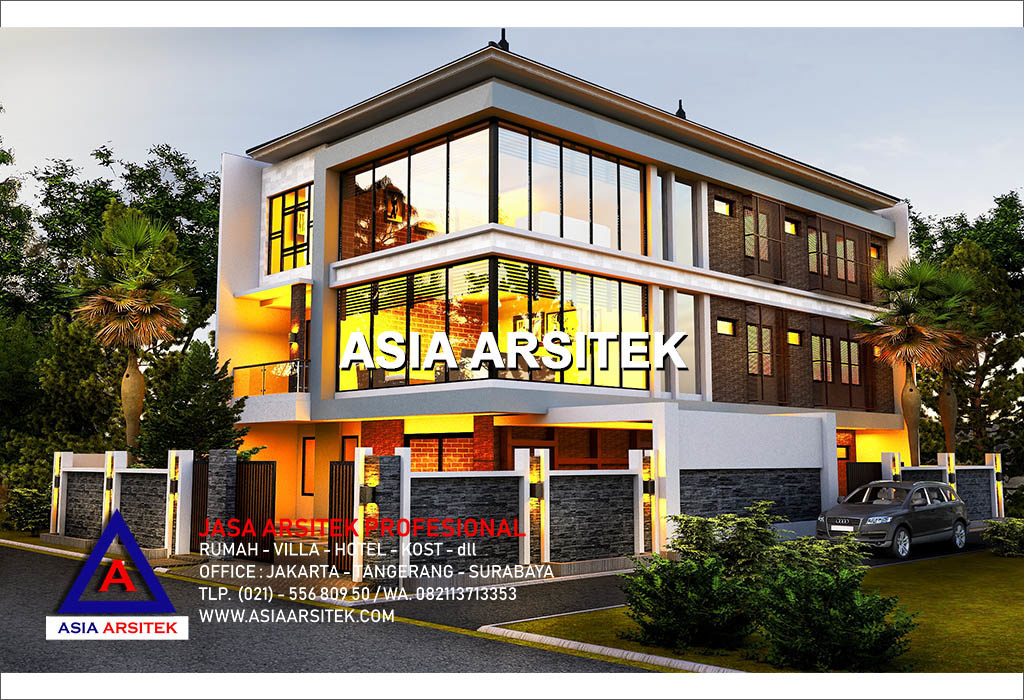 Jasa Arsitek Desain Gambar Rumah Mewah Modern Di Jakarta Selatan