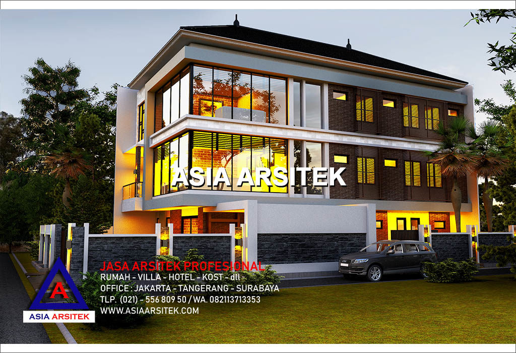 Jasa Arsitek Desain Gambar Rumah Mewah Modern Di Jakarta Selatan