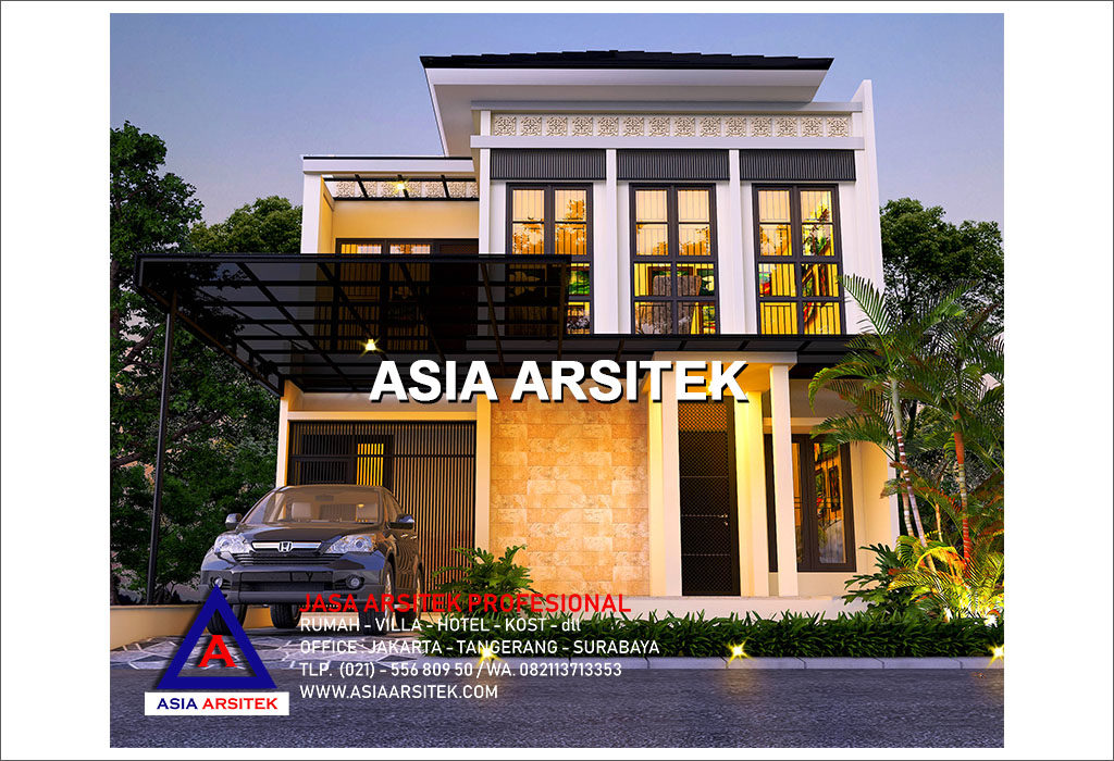 Jasa Arsitek Desain Rumah Mewah Tropis Modern Di Tangerang