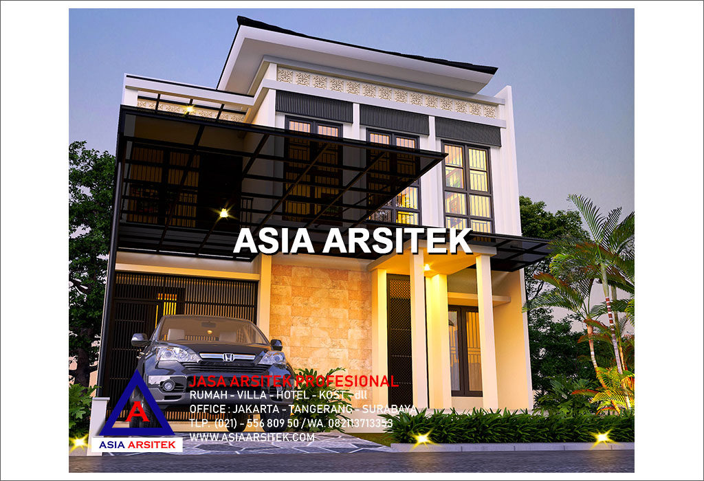 Jasa Arsitek Desain Rumah Mewah Tropis Modern Di Tangerang