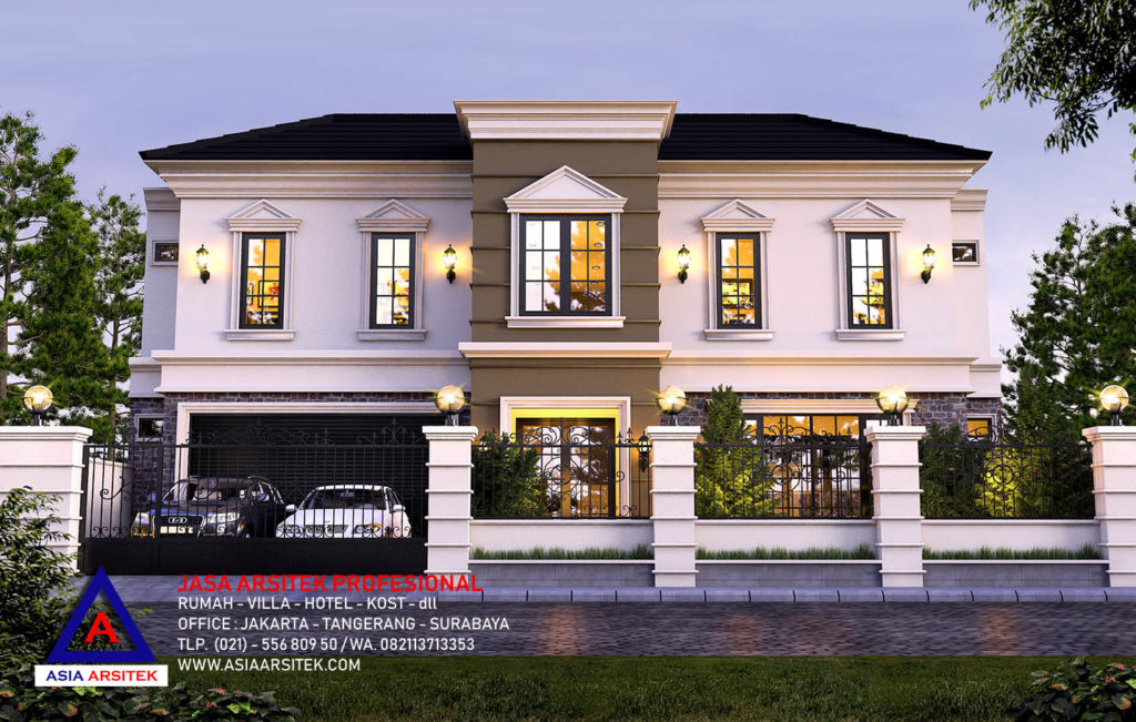Jasa Arsitek Desain Gambar Rumah Mewah Tropis Modern Di Medan 15