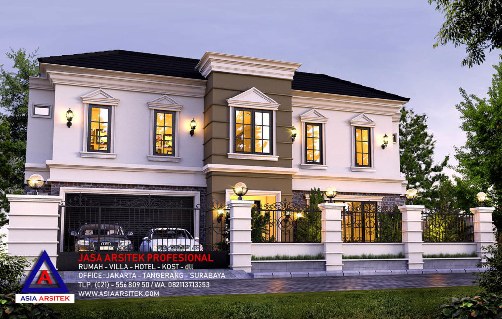 Jasa Arsitek Desain Gambar Rumah Mewah Tropis Modern Di Medan 15