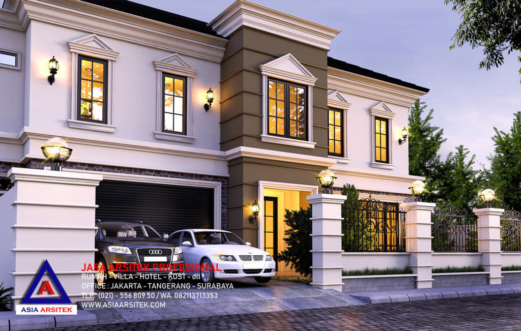 Jasa Arsitek Desain Gambar Rumah Mewah Tropis Modern Di Medan 15