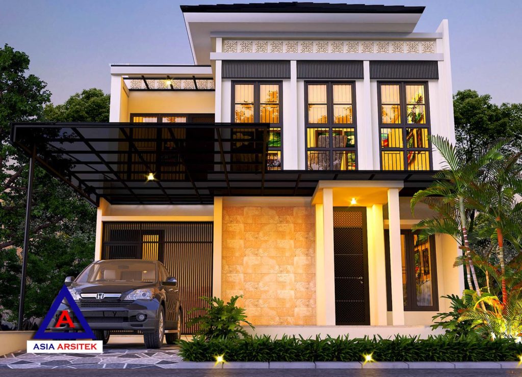 Jasa Arsitek Desain Gambar Rumah Mewah Tropis Modern Di Tangerang 15