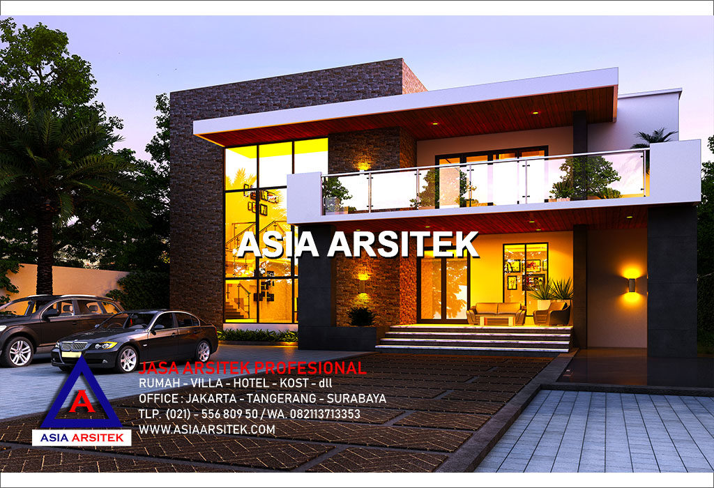 Jasa Arsitek Desain Gambar Rumah Mewah Ultra Modern Di Indonesia