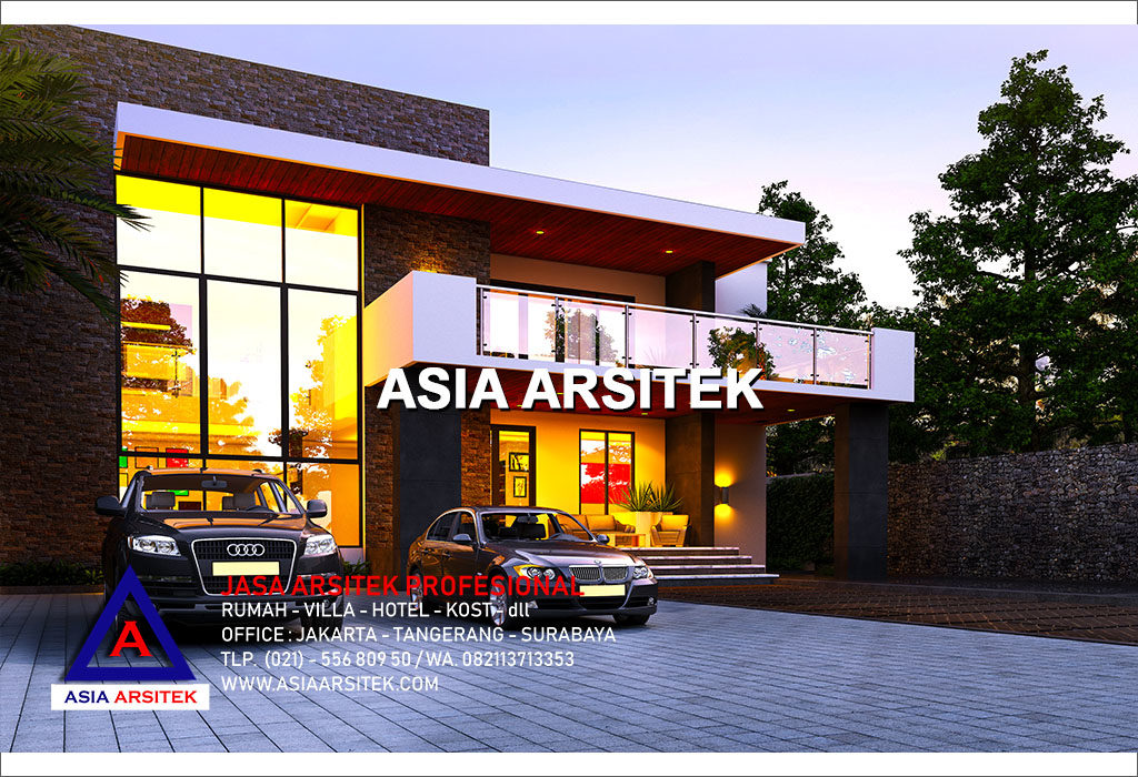 Jasa Arsitek Desain Gambar Rumah Mewah Ultra Modern Di Indonesia