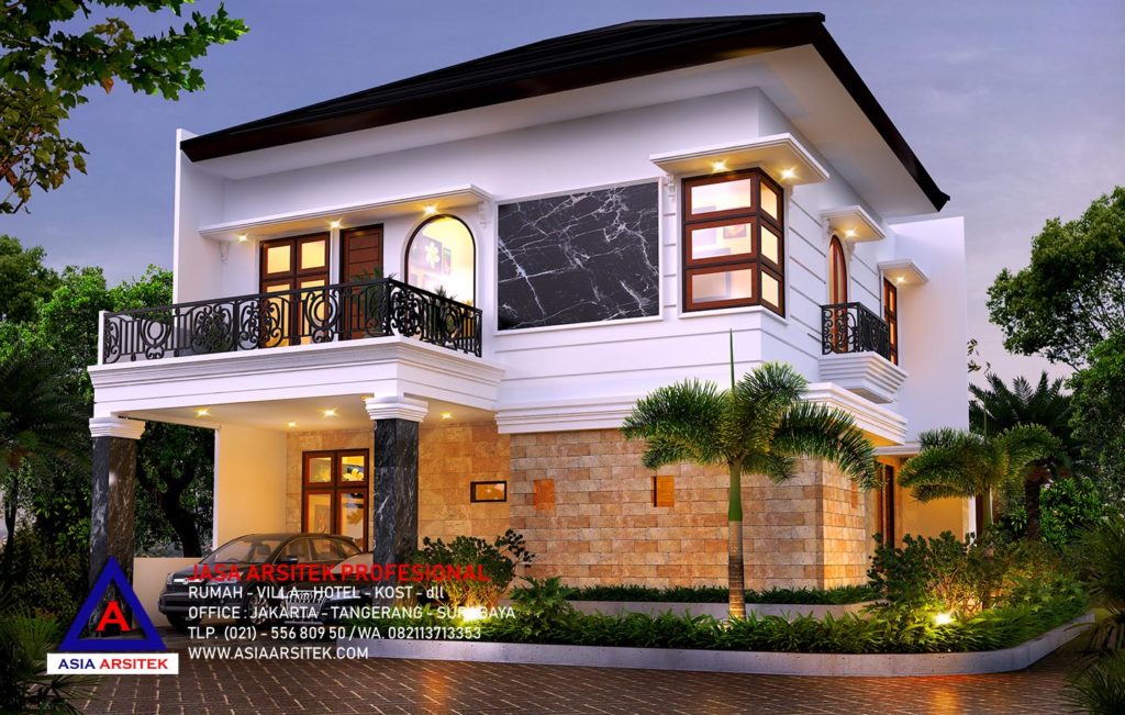 Jasa Arsitek Desain Gambar Rumah Tropis Mewah Di Tangerang 11
