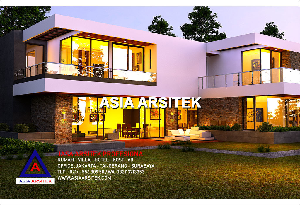 Jasa Arsitek Desain Gambar Villa Mewah Di Bogor