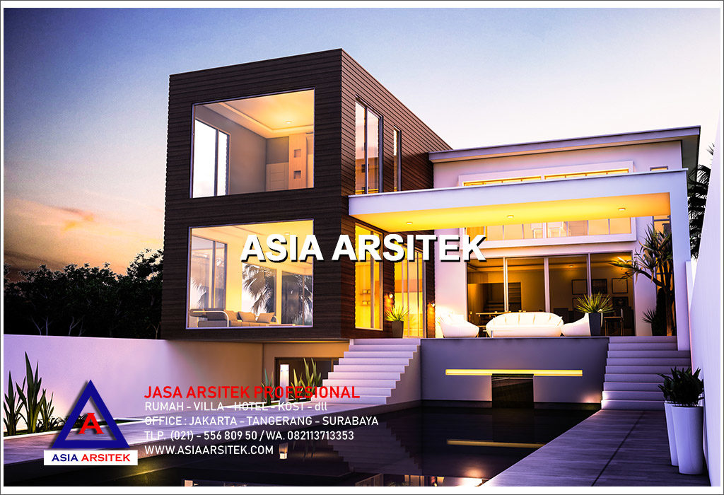 Jasa Arsitek Desain Gambar Villa Mewah Di Indonesia 02
