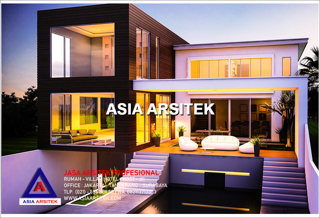 Jasa Arsitek Desain Gambar Villa Mewah Di Indonesia 02