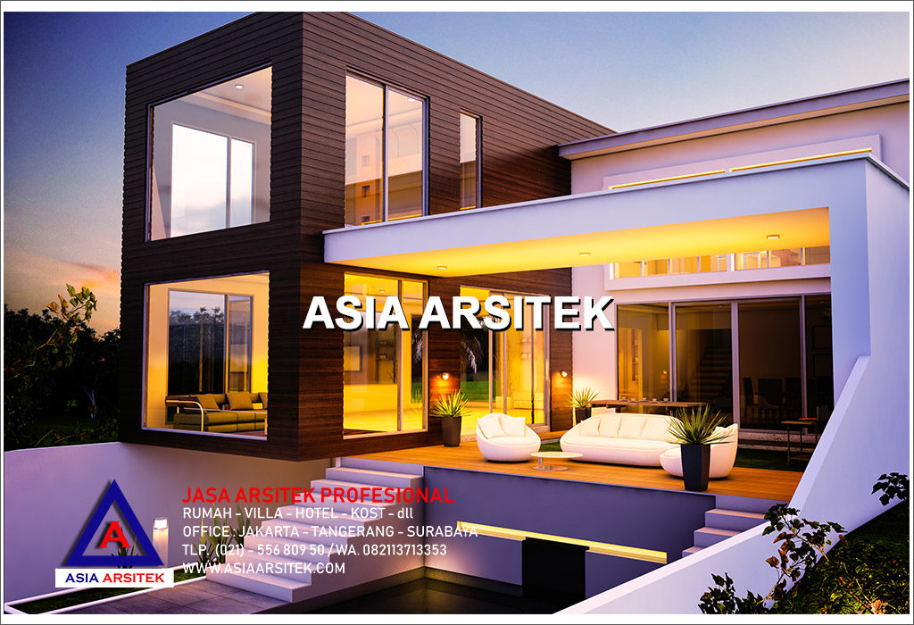 Jasa Arsitek Desain Gambar Villa Mewah Di Indonesia 02
