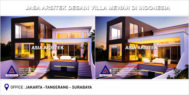 Jasa Arsitek Desain Gambar Villa Mewah Di Indonesia 02