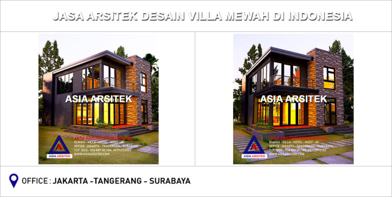 Jasa Arsitek Desain Gambar Villa Mewah Di Indonesia 03
