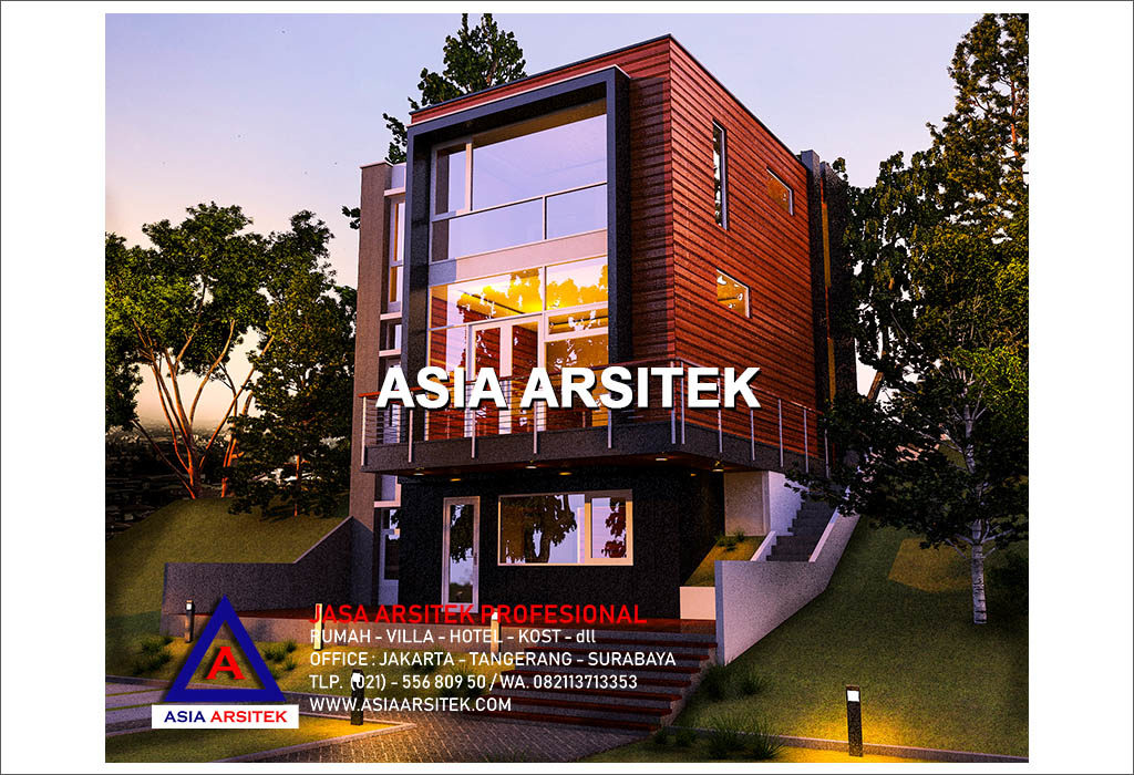 Jasa Arsitek Desain Villa Mewah Minimalis Modern Di Indonesia 04