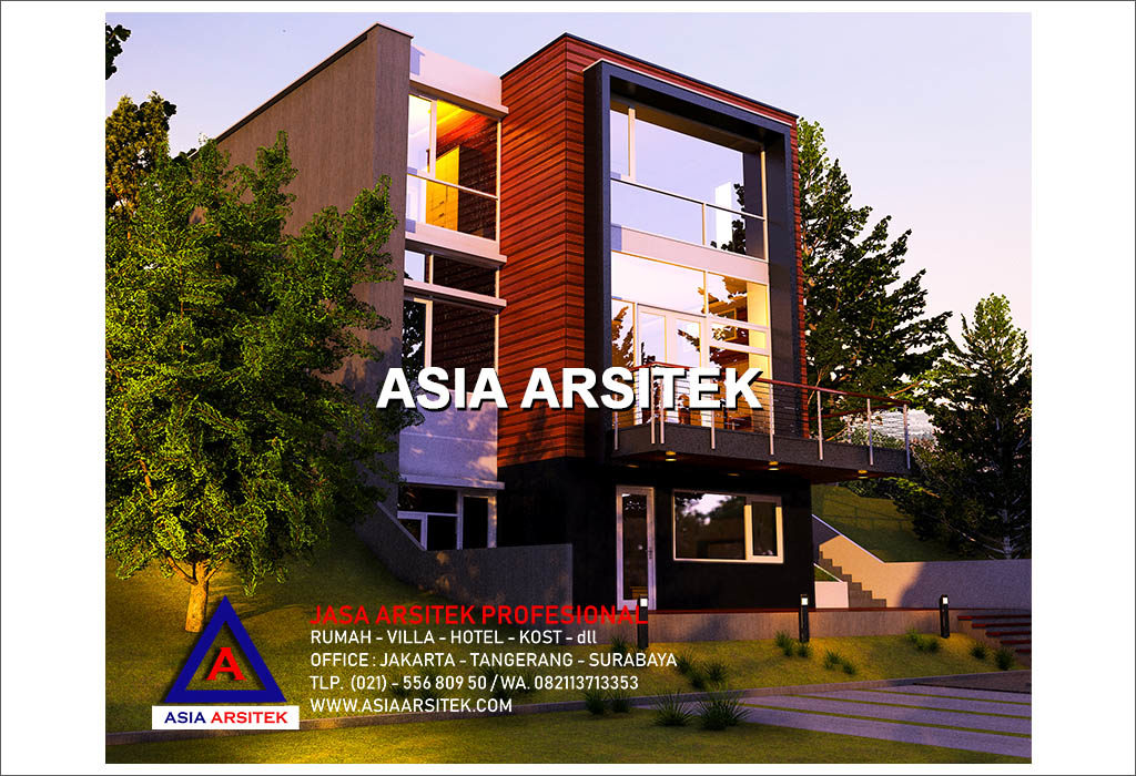 Jasa Arsitek Desain Villa Mewah Minimalis Modern Di Indonesia 04