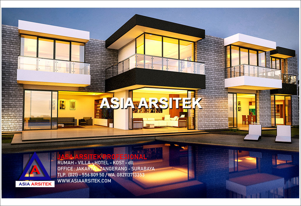 Jasa Arsitek Desain Gambar Villa Mewah Di Indonesia 05