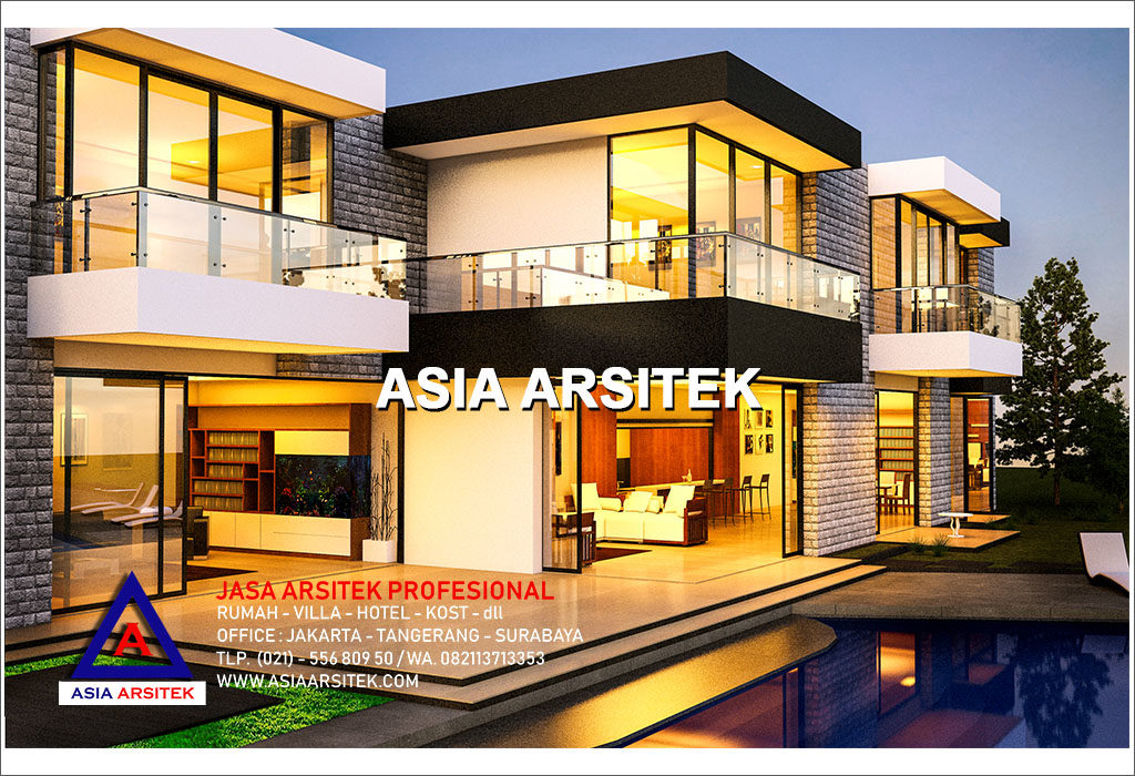 Jasa Arsitek Desain Gambar Villa Mewah Di Indonesia 05