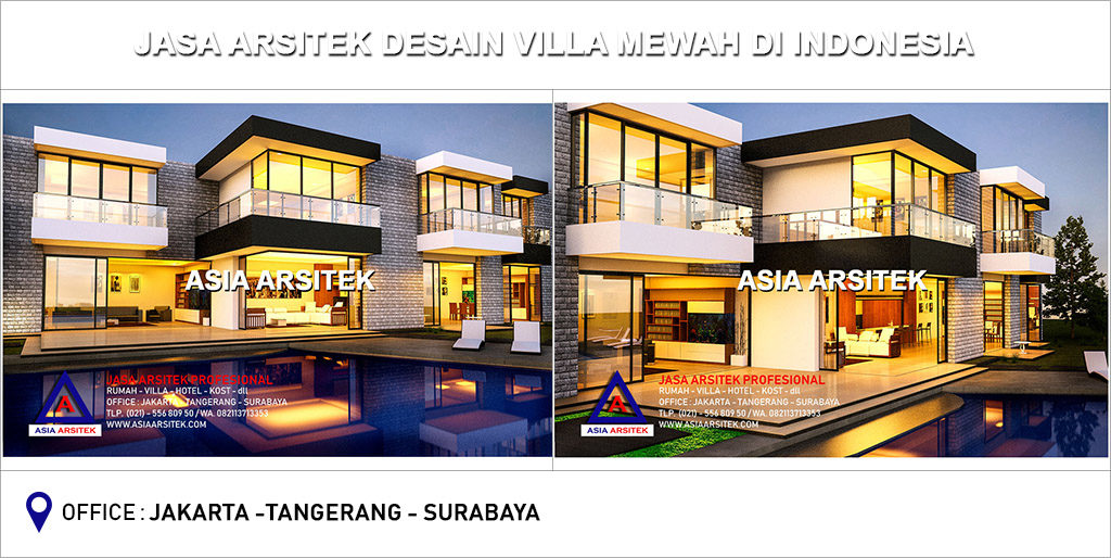 Jasa Arsitek Desain Gambar Villa Mewah Di Indonesia 05