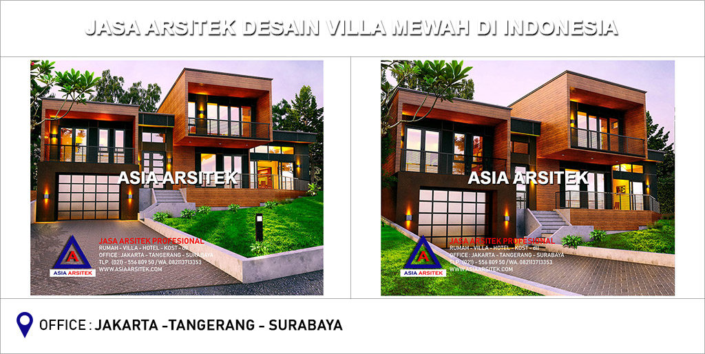 Jasa Arsitek Desain Gambar Villa Mewah Di Indonesia 06