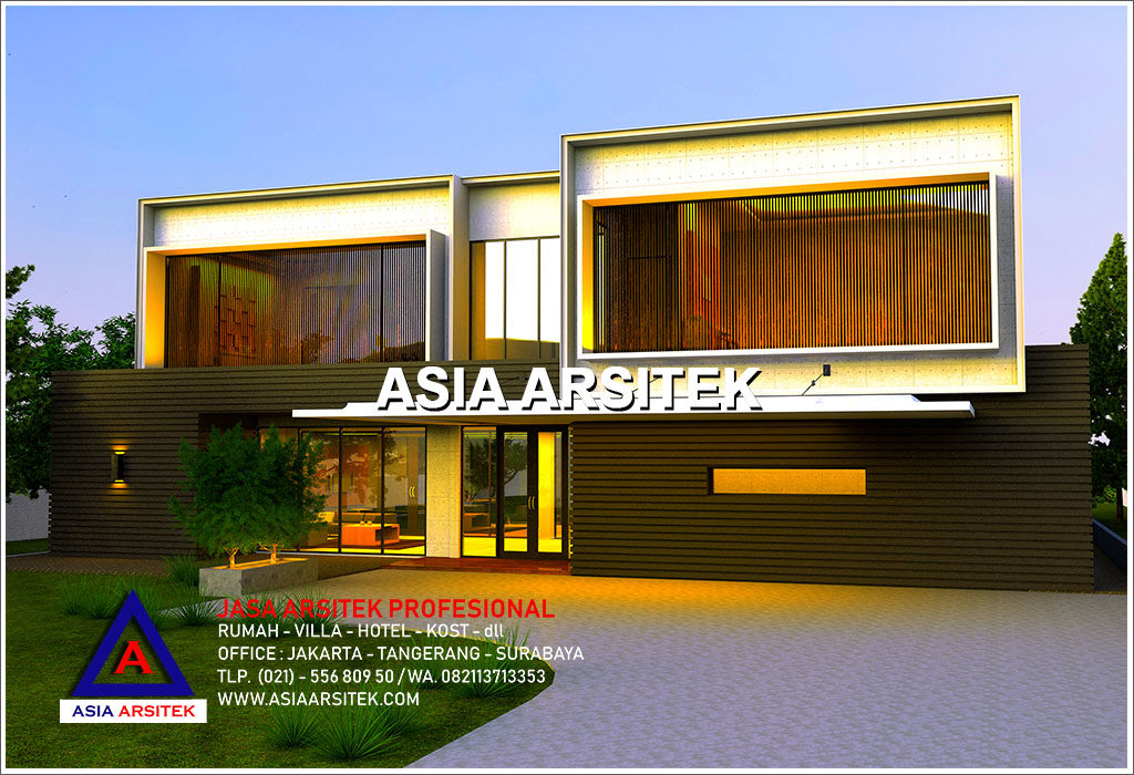 Jasa Arsitek Desain Villa Minimalis Modern Mewah Di Indonesia 07