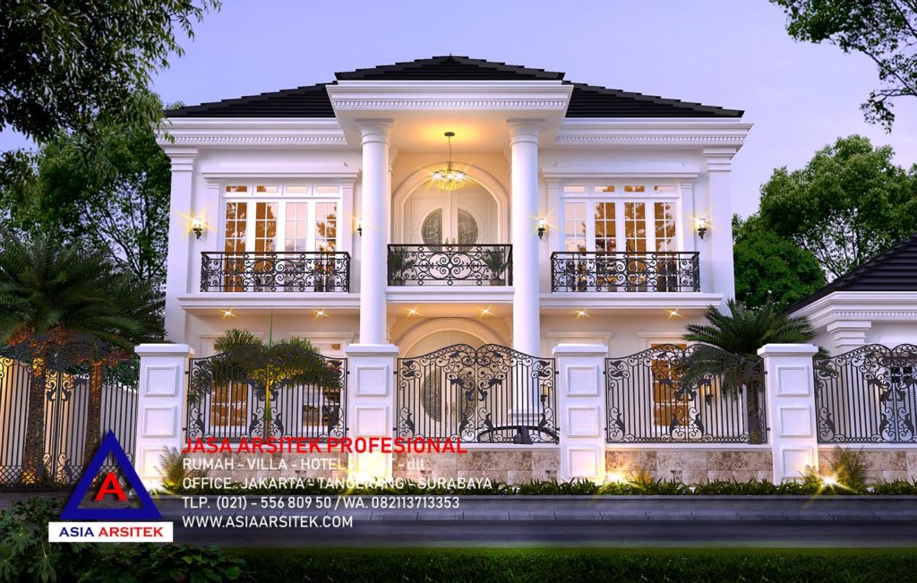 Jasa Arsitek Desain Rumah Mewah Classic Klasik Modern Di Jakarta Utara 18
