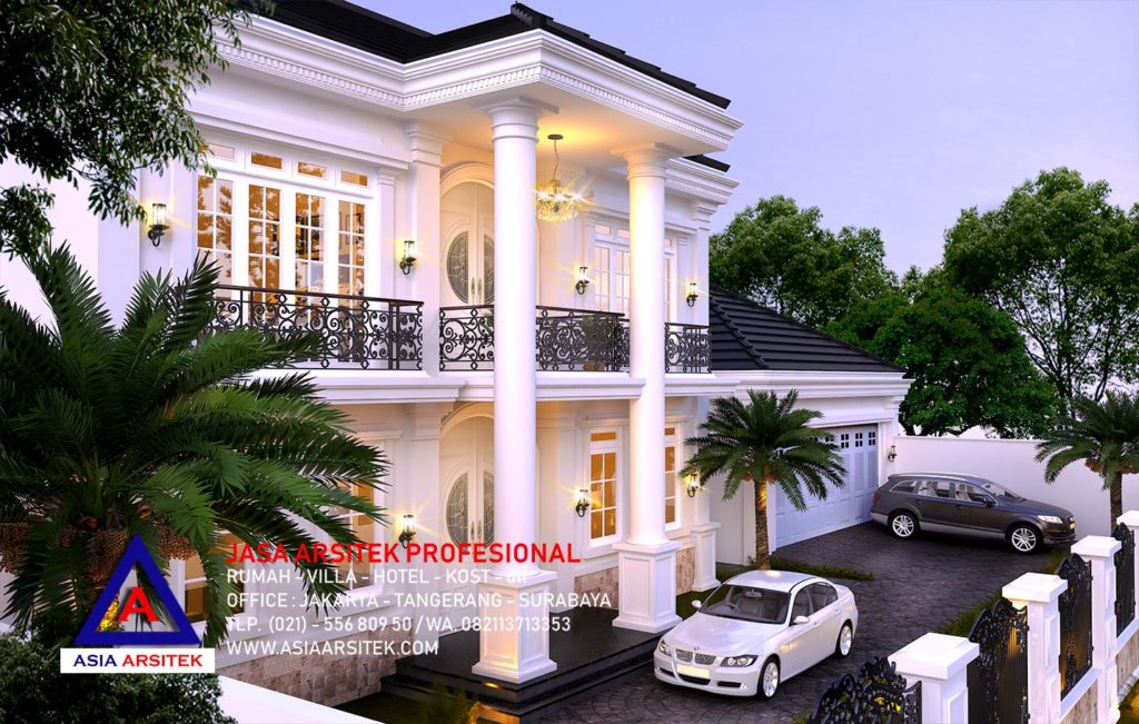 Jasa Arsitek Desain Rumah Mewah Classic Klasik Modern Di Jakarta Utara 18